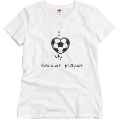 I love my soccer player