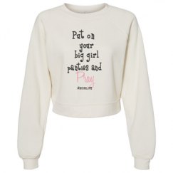 Women's Raglan Pullover Fleece
