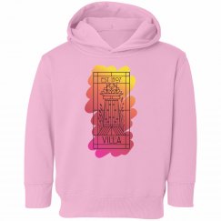 Toddler Villa Sunrise Paint Logo Hoodie