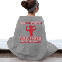 DONDIFITNESS LADIES STADIUM BLANKET