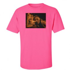 Unisex Ultra Cotton Safety Neon Crewneck Tee