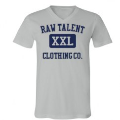 Unisex V-Neck Jersey Tee