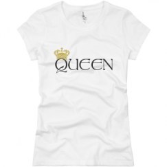 Ladies Slim Fit Basic Promo Jersey Tee