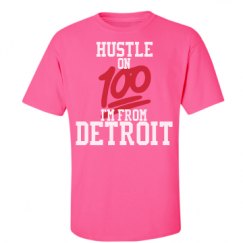 Unisex Ultra Cotton Safety Neon Crewneck Tee