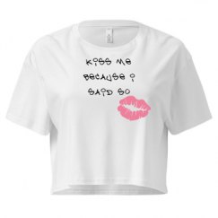 Ladies Festival Cali Crop Top Tee
