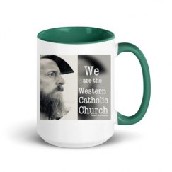 15oz Ceramic Mug with Color Inside