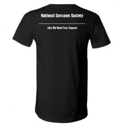 Unisex V-Neck Jersey Tee