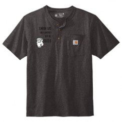 Unisex Carhartt Henley Tee 