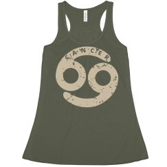 Distressed Cancer Zodiac