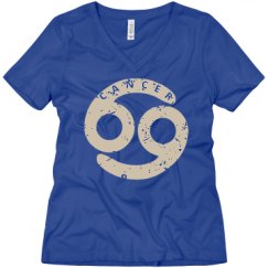 Ladies Relaxed Fit V-Neck Tee