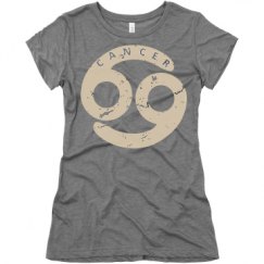 Ladies Slim Fit Super Soft Triblend Tee