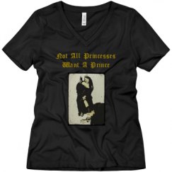 Ladies Relaxed Fit V-Neck Tee