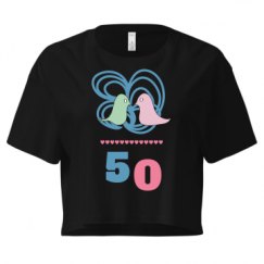 Ladies Festival Cali Crop Top Tee