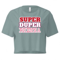 Ladies Festival Cali Crop Top Tee