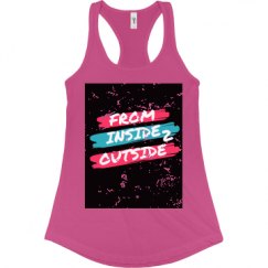Ladies Slim Fit Racerback Tank Top
