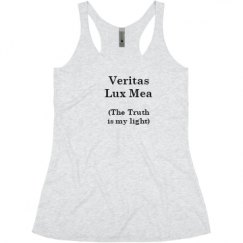 Ladies Slim Fit Super Soft Racerback Triblend Tank