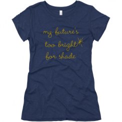 Ladies Slim Fit Super Soft Triblend Tee