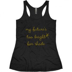 Ladies Slim Fit Super Soft Racerback Triblend Tank