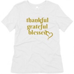 Ladies Relaxed Fit Super Soft Triblend Tee