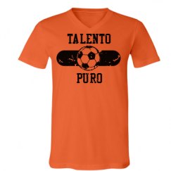 Unisex V-Neck Jersey Tee