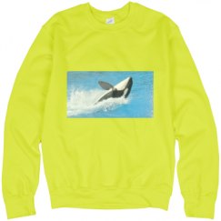 Unisex Neon Crewneck Sweatshirt