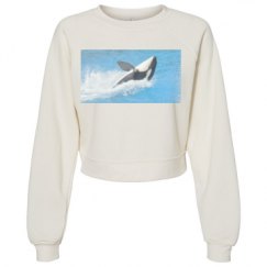 Women's Raglan Pullover Fleece