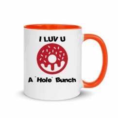 11oz Ceramic Mug with Color Inside