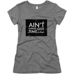 Ladies Slim Fit Super Soft Triblend Tee