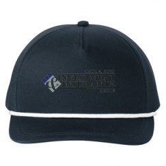 Snapback Five-Panel Rope Hat