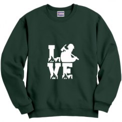 Unisex Film and Foil Crewneck Sweatshirt