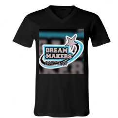 Unisex V-Neck Jersey Tee