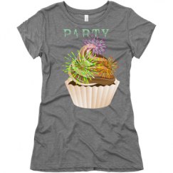 Ladies Slim Fit Super Soft Triblend Tee