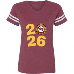 Ladies Relaxed Fit Vintage Sports Tee