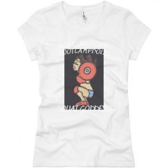 Ladies Slim Fit Basic Promo Jersey Tee