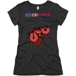 Ladies Slim Fit Super Soft Triblend Tee