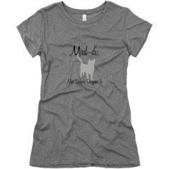 Ladies Slim Fit Super Soft Triblend Tee
