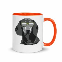 11oz Ceramic Mug with Color Inside