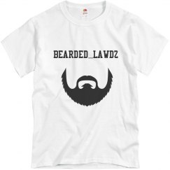 Bearded lawdz Tee shirt