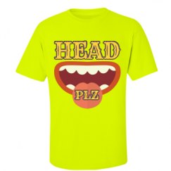 Unisex Ultra Cotton Safety Neon Crewneck Tee