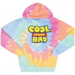 Unisex Tie-Dye Fleece Hoodie