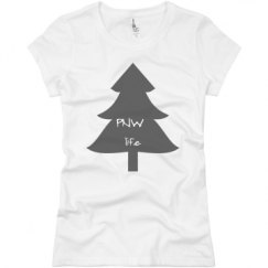 Ladies Slim Fit Basic Promo Jersey Tee