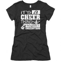 Ladies Slim Fit Super Soft Triblend Tee