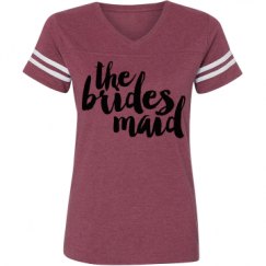 Ladies Relaxed Fit Vintage Sports Tee