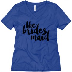 Ladies Relaxed Fit V-Neck Tee