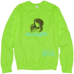 Unisex Neon Crewneck Sweatshirt
