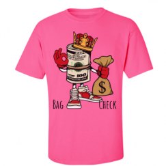Unisex Ultra Cotton Safety Neon Crewneck Tee