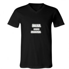 Unisex V-Neck Jersey Tee