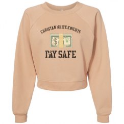 Women's Raglan Pullover Fleece