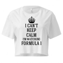 Ladies Festival Cali Crop Top Tee