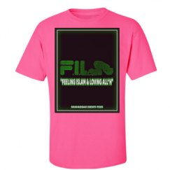 Unisex Ultra Cotton Safety Neon Crewneck Tee